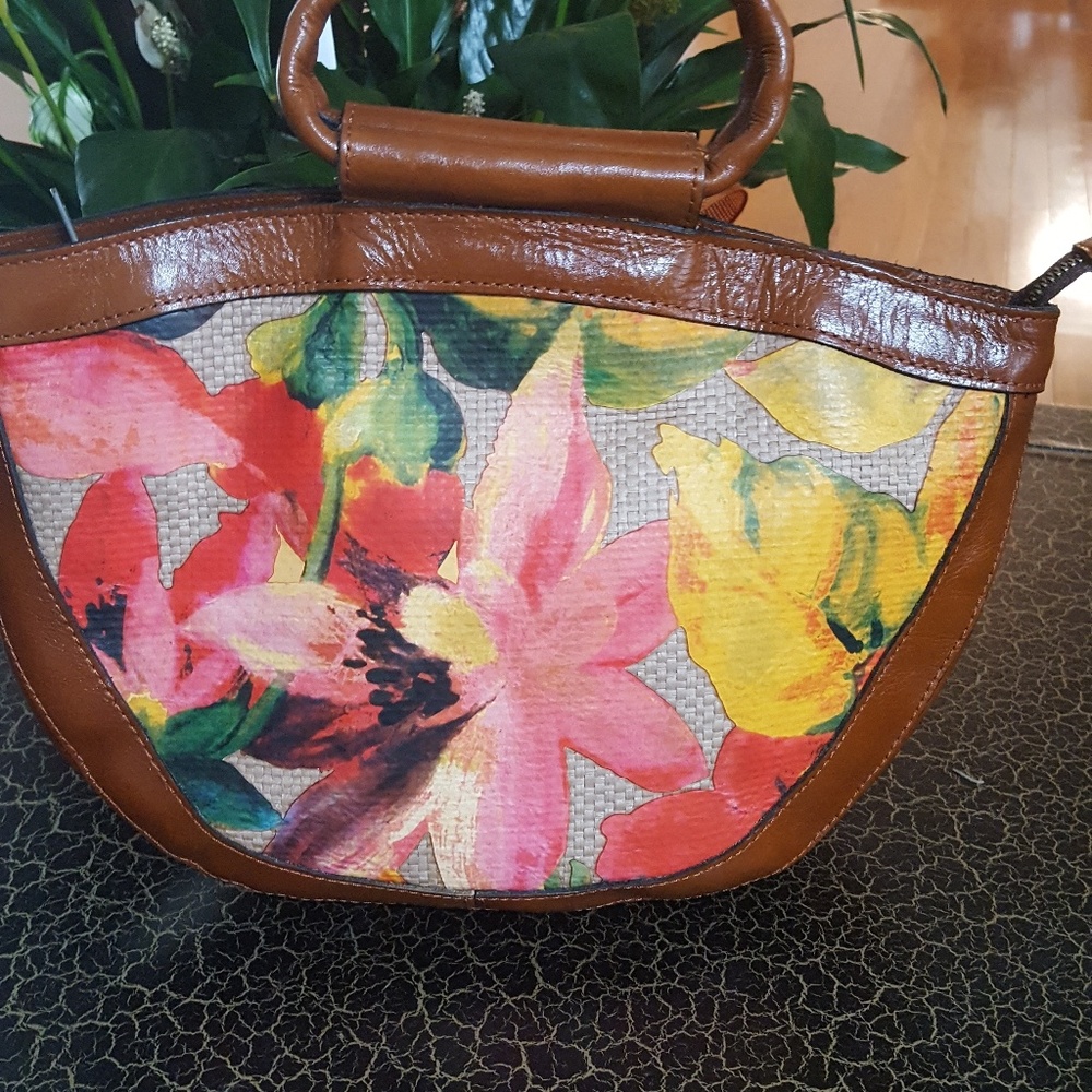 Patricia Nash Spring floral Crossbody
